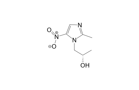 (-)-(S)-1-(2-methyl-5-nitro-imidazol-1-yl)-propan-2-ol
