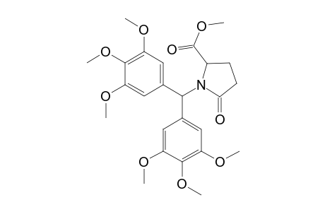 METHYL-N-(3,4,5,3',4',5'-HEXAMETHOXYBENZHYDRYL)-PYROGLUTAMATE