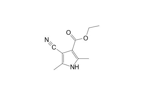 4-cyano-2,5-dimethylpyrrole-3-carboxylic acid, ethyl ester