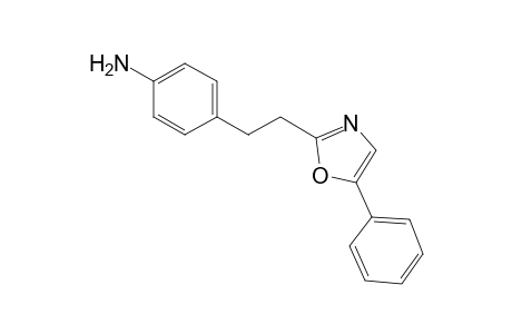 Benzenamine, 4-[2-(5-phenyl-2-oxazolyl)ethyl]-