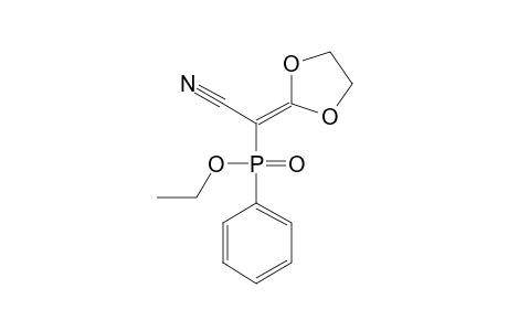 [(CYANO)-(1,3-DIOXOLAN-2-YLIDEN)-METHYL]-(PHENYL)-PHOSPHINIC-ACID-ETHYLESTER