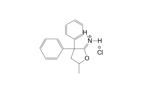 5-methyl-3,3-diphenyldihydro-2(3H)-furaniminium chloride