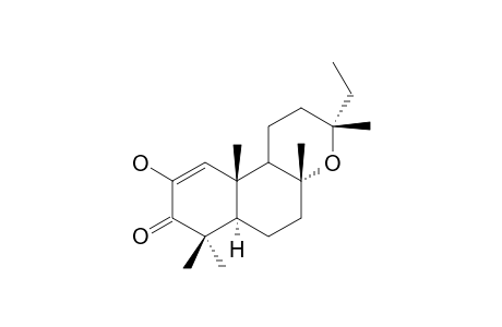 8,13-epoxy-2-hydroxylabd-1-en-3-one