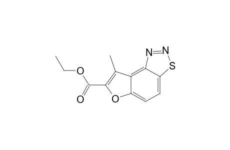 8-Methyl-7-furo[3,2-e][1,2,3]benzothiadiazolecarboxylic acid ethyl ester