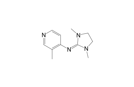 N-(1,3-Dimethylimidazolidin-2-ylidene)-3-methylpyridin-4-amine