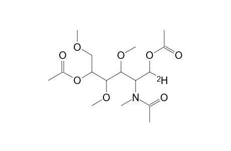 1,5-Di-o-acetyl-3,4,6-tri-o-methyl-2-n-methylacetamido-2-deoxyhexitol (1-d)