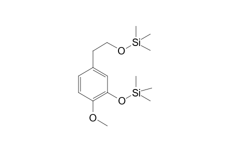 2-(3-Hydroxy-4-methoxyphenyl)ethanol bis(trimethylsilyl) ether