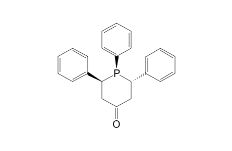 R-1,TRANS-2(E),6(E)-TRIPHENYL-4-PHOSPHORINANONE