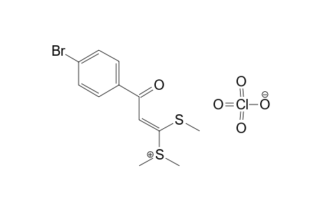 S-[3-(4-Bromophenyl)-1-methylthio-3-oxopropenyl]-S,S-dimethylsulfinylinium perchlorate