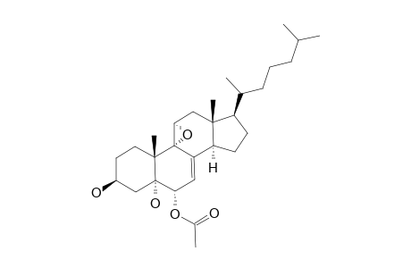 9-ALPHA,11-ALPHA-EPOXYCHOLEST-7-ENE-3-BETA,5-ALPHA,6-ALPHA-TRIOL-6-ACETATE