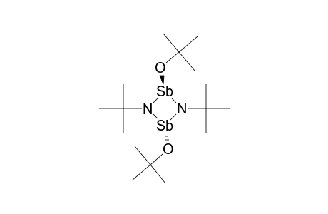 TRANS-2,4-DI-TERT.-BUTOXY-1,3-DI-TERT.-BUTYL-1,2,3,4-DIAZADISTIBETIDINE