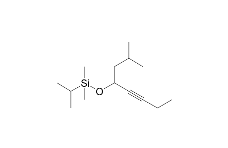 4-Dimethylisopropylsilyloxy-2-methyloct-5-yne