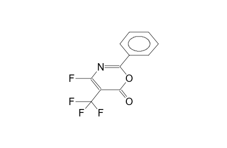 4-FLUORO-2-PHENYL-5-TRIFLUOROMETHYL-6H-1,3-OXAZINE-6-ONE