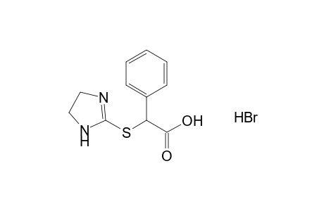 [(2-imidazolin-2-yl)thio]phenylacetic acid, monohydrobromide