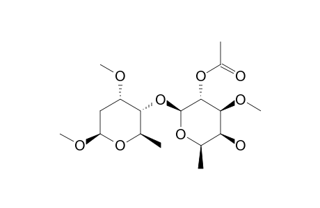 METHYL-2-O-ACETYL-BETA-D-DIGITALOPYRANOSYL-(1->4)-BETA-D-CYMAROPYRANOSIDE