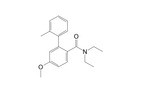 N,N-Diethyl-5-methoxy-2'-methylbiphenyl-2-carboxamide