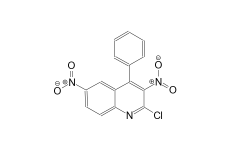 quinoline, 2-chloro-3,6-dinitro-4-phenyl-