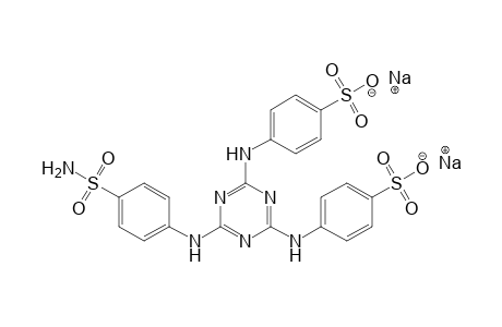 N,N'-(6-p-sulfamoylanilino-s-triazine-2,4-diyl)disulfanilic acid, disodium salt