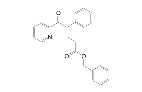 Benzyl 5-oxo-4-phenyl-5-(2'-pyridyl) pentanoate