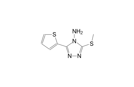 4H-1,2,4-triazol-4-amine, 3-(methylthio)-5-(2-thienyl)-