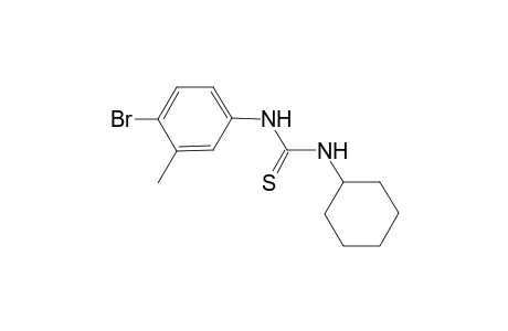 1-(4-Bromo-3-methyl-phenyl)-3-cyclohexyl-thiourea