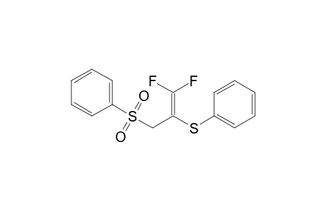 1,1-Difluoro-3-phenylsulfonyl-2-(phenylthio)propene