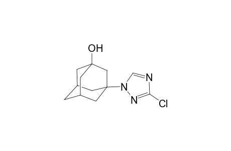 3-(3-Chloranyl-1,2,4-triazol-1-yl)adamantan-1-ol
