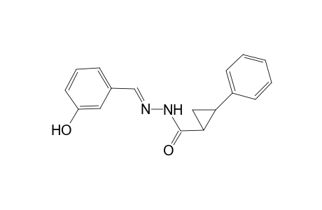 N'-[(E)-(3-Hydroxyphenyl)methylidene]-2-phenylcyclopropanecarbohydrazide