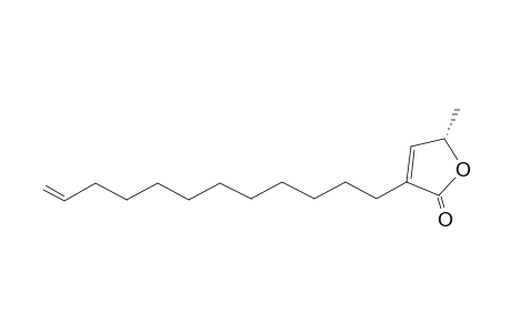 (5S)-3-dodec-11-enyl-5-methyl-5H-furan-2-one