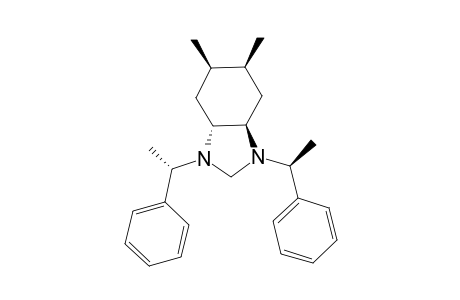 (3aR,5R,6S,7aR)-1,3-Di-[(S)-1-phenylethyl]-5,6-dimethyl-perhydrobenzo[d]imidazole