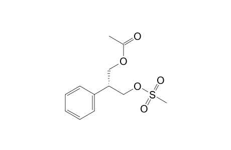 (R)-1-Acetoxy-2-phenyl-3-mesyloxypropane