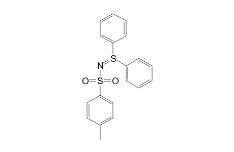 Sulfilimine, N-[(4-methylphenyl)sulfonyl]-S,S-diphenyl-