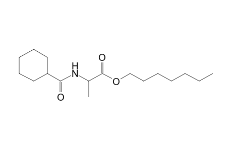 l-Alanine, N-(cyclohexylcarbonyl)-, heptyl ester