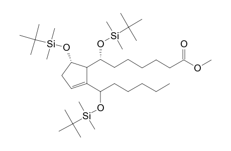 7.alpha.,9.alpha.,13-Trihydroxydinor-prost-11 trans-enoic acid methyl ester t-butyldimethylsilyl ether