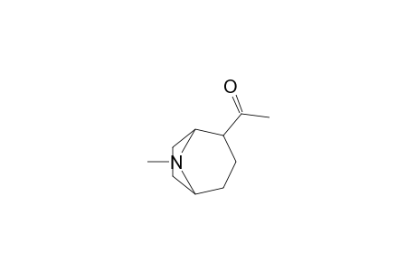 (+-)-2-Acetyltropane