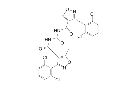 1,3-bis{[3-(2,6-dichlorophenyl)-5-methyl-4-isoxazolyl]carbonyl]urea