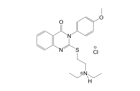 ethanaminium, 2-[[3,4-dihydro-3-(4-methoxyphenyl)-4-oxo-2-quinazolinyl]thio]-N,N-diethyl-, chloride