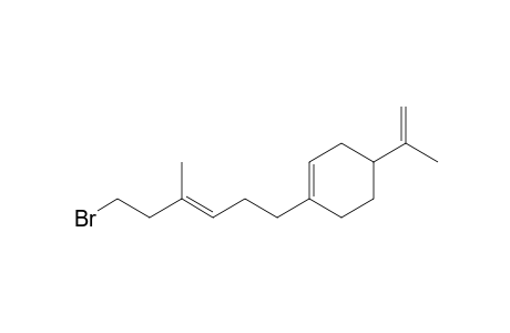 1-[(E)-6-bromanyl-4-methyl-hex-3-enyl]-4-prop-1-en-2-yl-cyclohexene