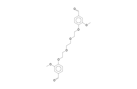 1,4,7,10-Tetraoxadecane, 1,10-bis(4'-formyl-2'-methoxyphenyl)-
