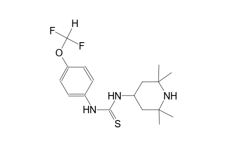 thiourea, N-[4-(difluoromethoxy)phenyl]-N'-(2,2,6,6-tetramethyl-4-piperidinyl)-