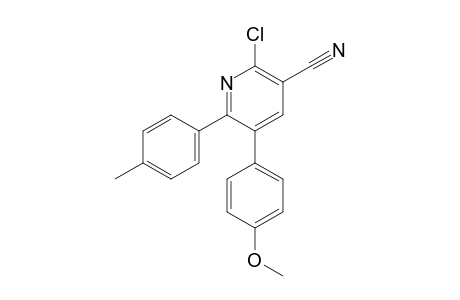 2-Chloro-5-(4-methoxyphenyl)-6-(4-methylphenyl)nicotinonitrile