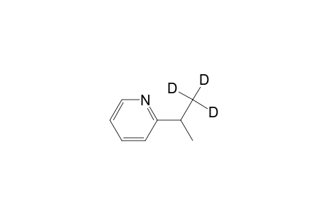 2-(.alpha.-Trideuteriomethyl)ethylpyridine