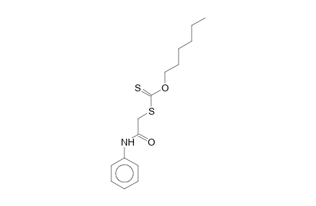 S-(2-anilino-2-oxoethyl) O-hexyl dithiocarbonate