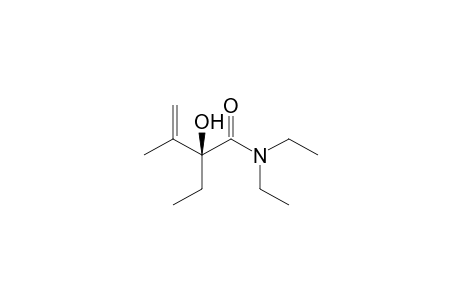 (2S)-2-Ethyl-2-hydroxy-3-methylbut-3-enoic acid - N,N-Diethylamide