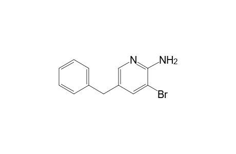 2-Pyridinamine, 3-bromo-5-(phenylmethyl)-