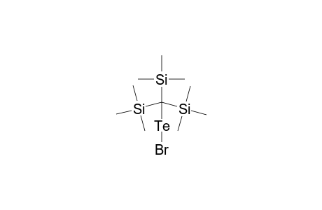 Tris(trimethylsilyl)methanetellurenyl bromide