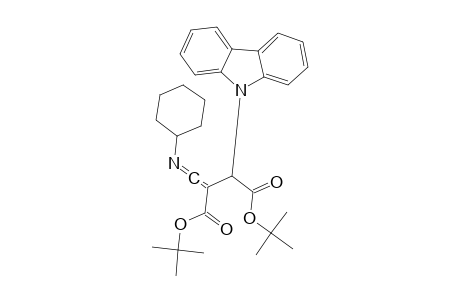 DI-TERT.-BUTYL-2-(CYCLOHEXYLIMINOMETHYLENE)-3-(CARBAZOL-9-YL)-SUCCINATE