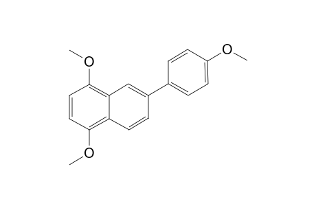 1,4-Dimethoxy-6-(4-methoxyphenyl)naphthalene