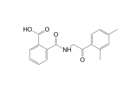 N-(2,4-dimethylphenacyl)phthalamic acid