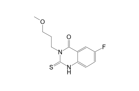 4(1H)-quinazolinone, 6-fluoro-2,3-dihydro-3-(3-methoxypropyl)-2-thioxo-